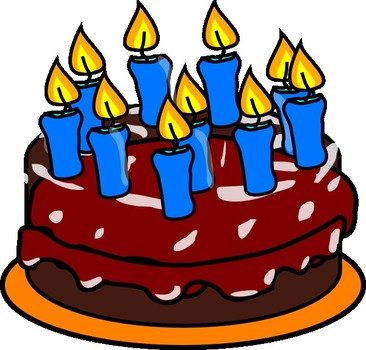 1o Years Clip Art
