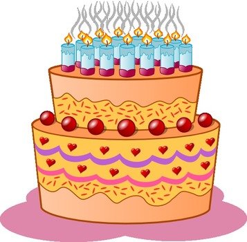 Birthday Cake Clip Art N291