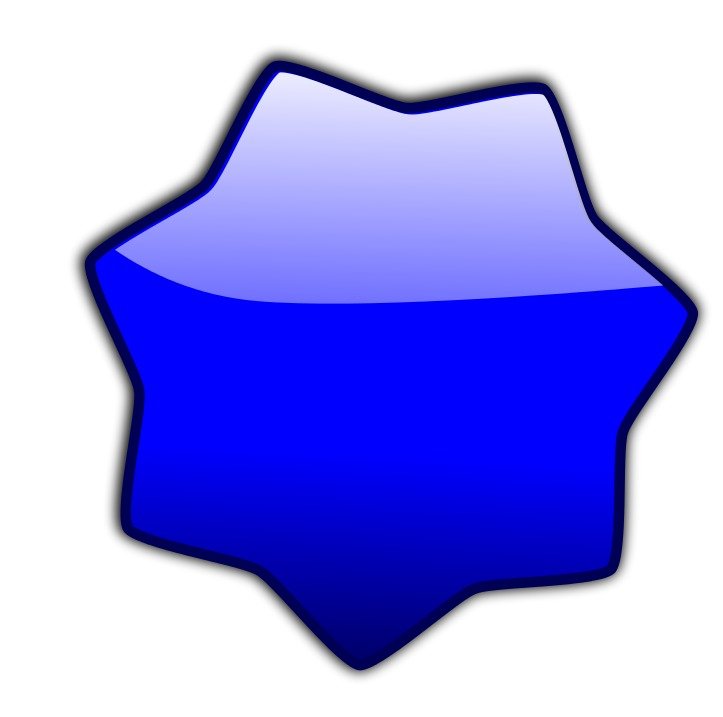 Blue Star Clip Art N42