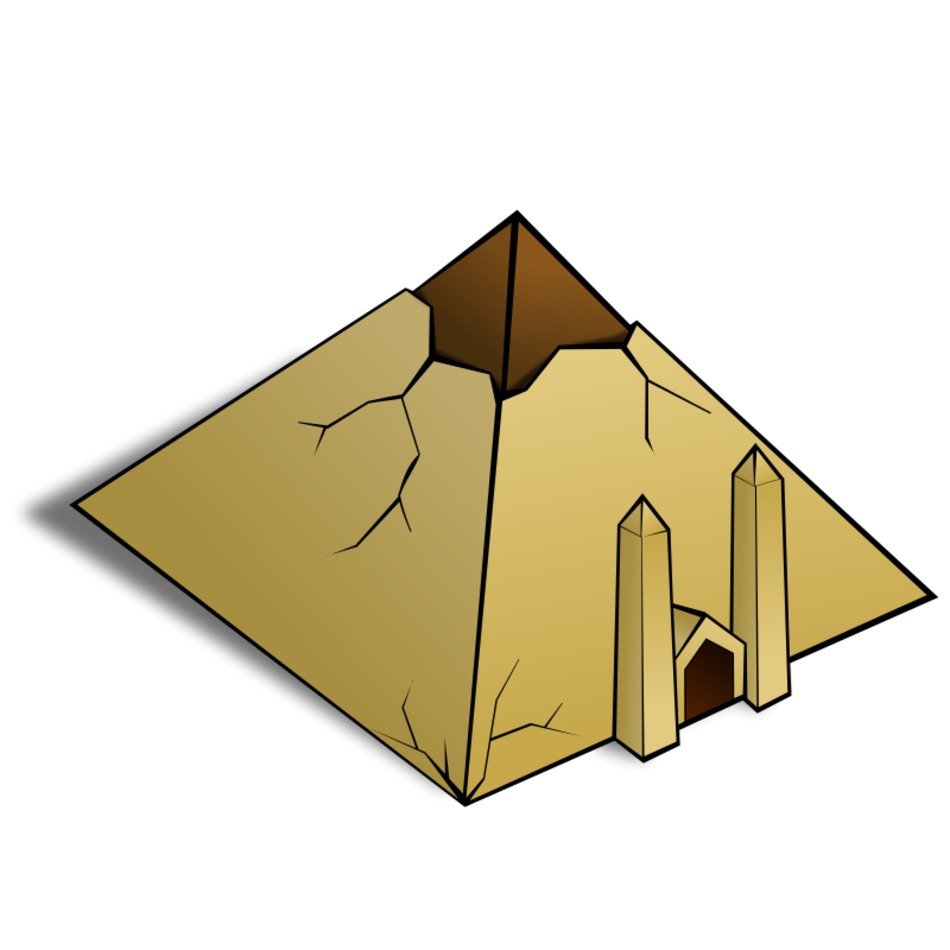 Clipart of Pyramid