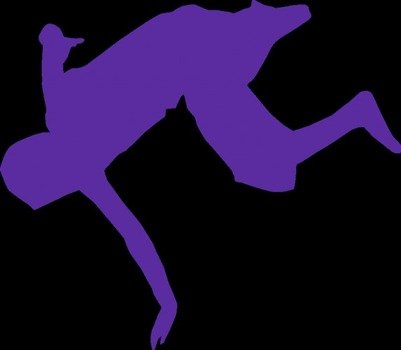 Silhouette Di ClipArt Vettoriali Ballerino Break