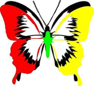 Free Printable Butterfly Clip Art N13