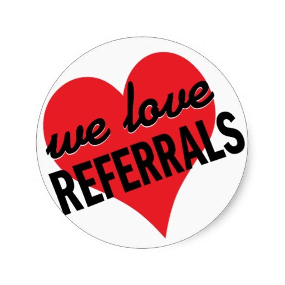 We Love Referral Business