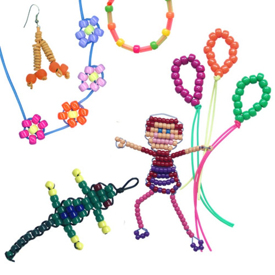 Pony Bead Lacing