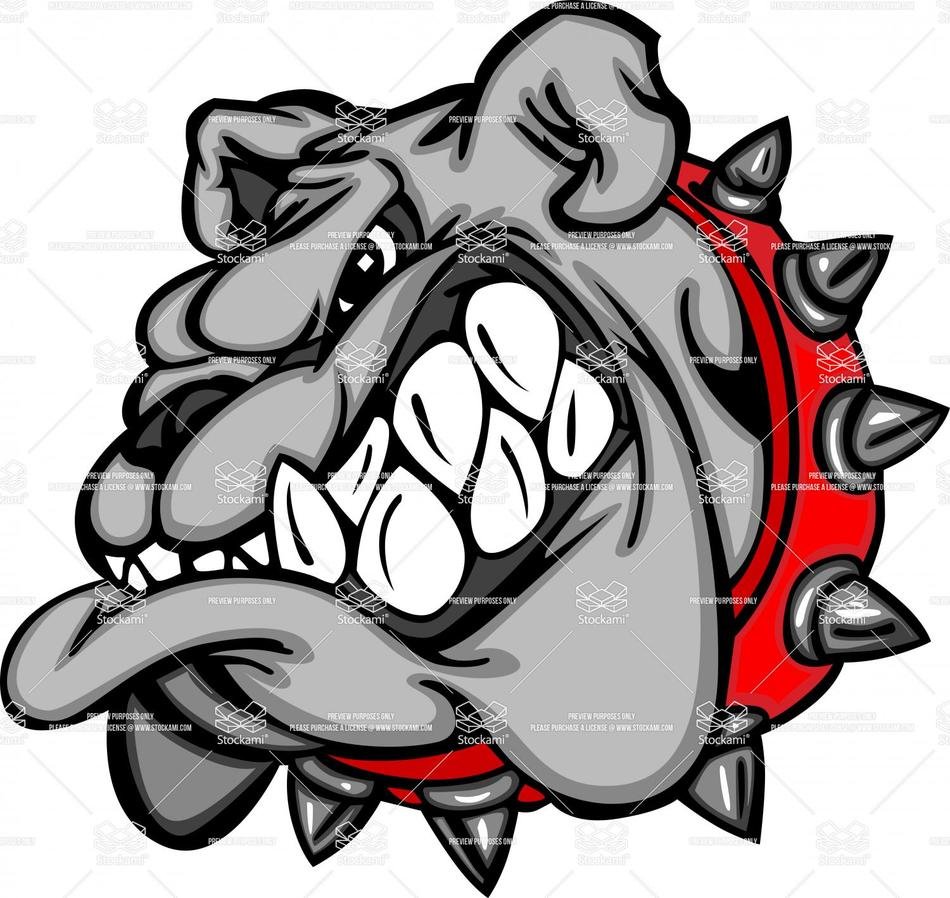 Cartoon Bulldog N6