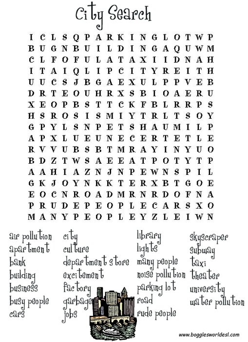 Printable Word Search N2