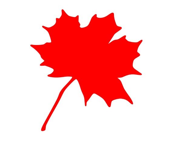 Red Maple Leaf Clip Art N7