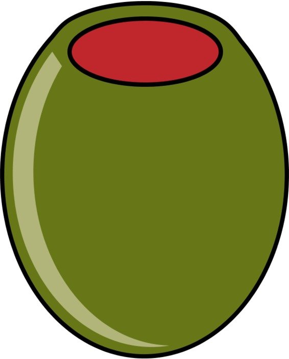 Green Olive Clip Art N14