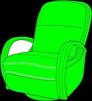 Arm Chair Clip Art N14