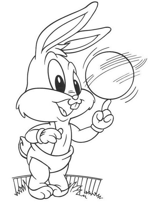 Baby Looney Tunes Coloring Pages N6