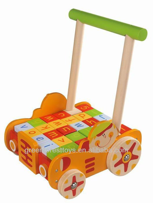 Baby Alphabet Blocks Green N2