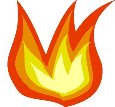 Cartoon Flames Clip Art Free