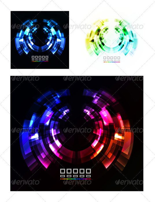 GraphicRiver Abstract Technology Vector Background 3933533