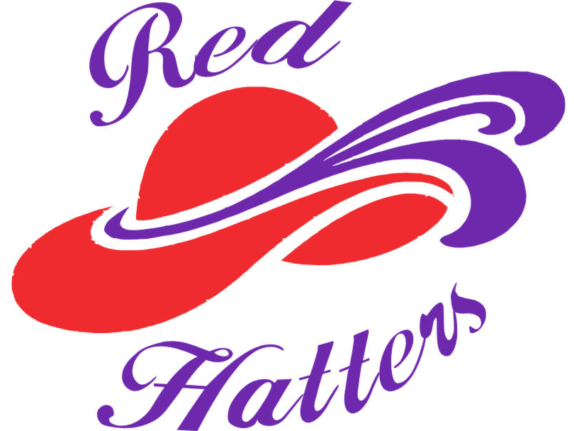 Red Hatters, Logo of women Society free image download