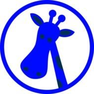 Giraffe Clip Art Logo