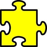 Puzzle Piece Clip Art N121