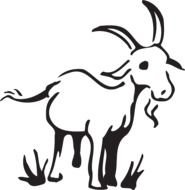 Goat Clip Art N68
