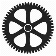 Gear And Wrench Icon