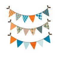 Bunting Clip Art N10