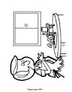 Kids Clean Up Toys Coloring Pages