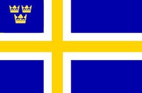 Sweden Swedish Flag drawing