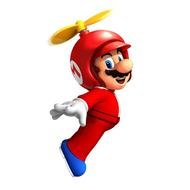 Clip art of flying mario