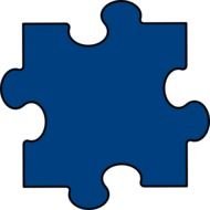 Puzzle Piece Clip Art N124