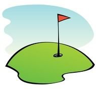 Golf Green Clip Art N21