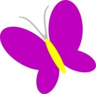 Cartoon Butterfly Clip Art N50