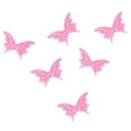 Pink Butterfly Border drawing