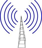 TV Antenna Tower Clip Art