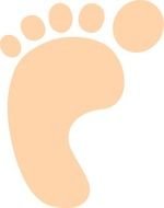 Left Foot Clip Art N2