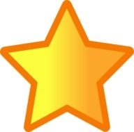 Blue Star Clip Art N43