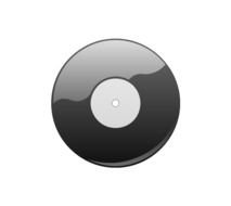 Vinyl Record Player Clip Art