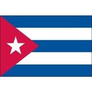 Home Cuba 4ft X 6ft Nylon Flag With Indoor Pole Hem And Fringe