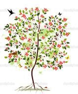 apple blossom tree N39