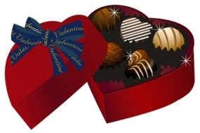 Valentine Chocolate Clip Art N3