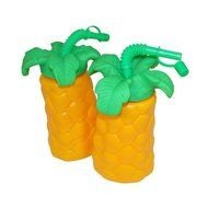 Palm Tree Cup With Straw