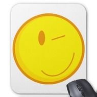Cute Face Winking Smiley N5