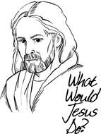 Jesus Hands Clip Art drawing