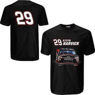 Displays Printed Kevin Harvick Team Graphics On The Front And Back