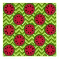 Summer Chevron Print