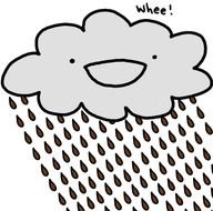 Cartoon Rain Cloud Clip Art N36