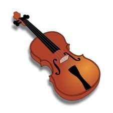 Violin Clip Art N66