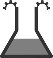Chemistry Flask Clip Art N9
