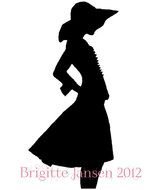 Fashion Silhouette Clip Art N14