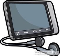 MP3 Player Clip Art N17