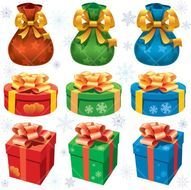 INSTANT DOWNLOAD Gift Boxes Clip Art By DigitalVintageDreams $250
