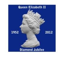 drawing of Reminder Stamp of queen elizabeth