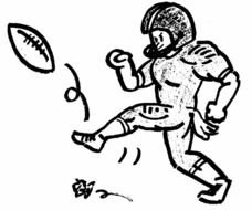 Football Player Clip Art N84